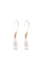 Colville - Light Bulb Pearl Gold-plated Drop Earrings - Womens - Pearl