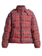 Matchesfashion.com Gucci - Down Filled Tweed Jacket - Womens - Red Multi