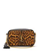 Matchesfashion.com Saint Laurent - Lou Mini Leopard-print Leather Cross-body Bag - Womens - Leopard
