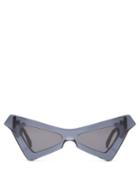 Matchesfashion.com Marni - Spy Cat Eye Acetate Sunglasses - Womens - Navy