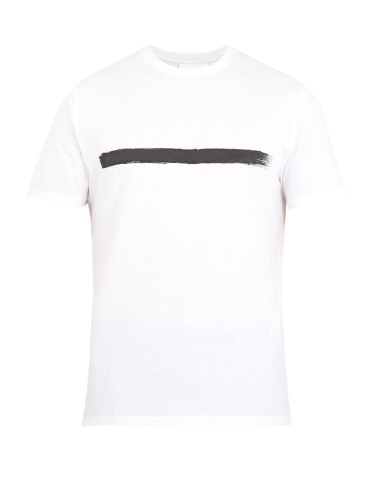Neil Barrett Paint-stroke Print T-shirt