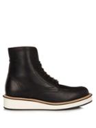 Givenchy Rottweiler Leather Lace-up Ankle Boots