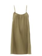 Matchesfashion.com Loup Charmant - Racerback Organic-cotton Mini Dress - Womens - Green