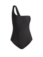 Matchesfashion.com Jade Swim - Evolve One Shoulder Swimsuit - Womens - Black