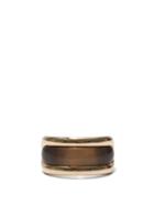 Matchesfashion.com Fernando Jorge - Tag Horn & 18kt Gold Ring - Mens - Beige Gold