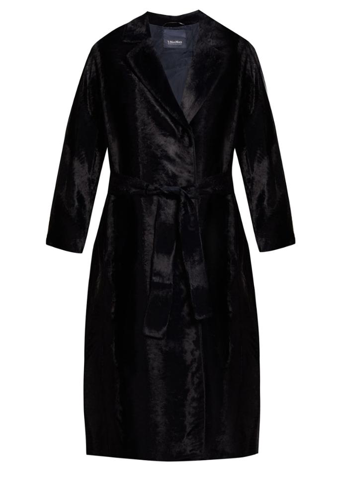 S Max Mara Ocroma Cotton-blend Coat