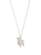 Matchesfashion.com Ambush - Inflatable Teddy Bear Silver Pendant Necklace - Mens - Silver