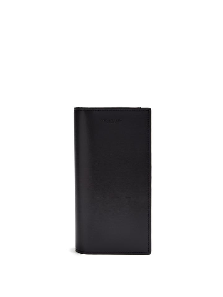 Saint Laurent Fragments Leather Wallet