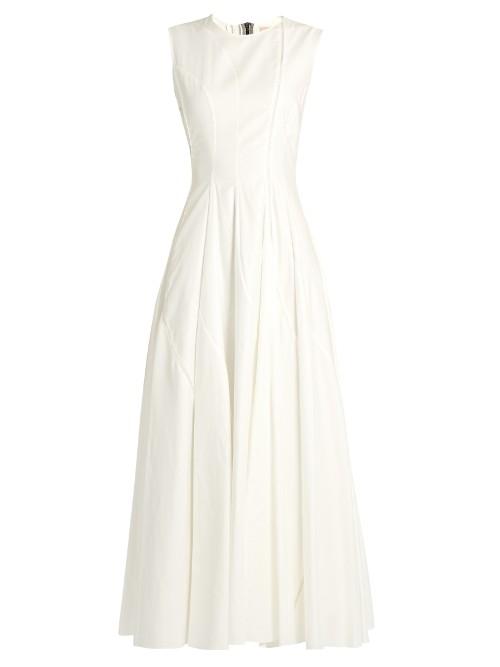 Roksanda Forehill Sleeveless Flared Midi Dress