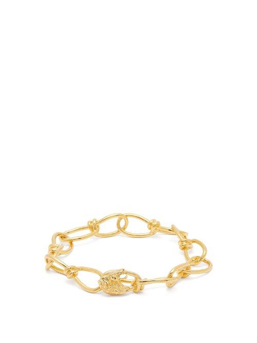 Matchesfashion.com Misho - Leo Gold Plated Bracelet - Womens - Gold