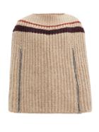 Matchesfashion.com Raf Simons - Sleeve-zip Alpaca-blend Cape - Mens - Beige