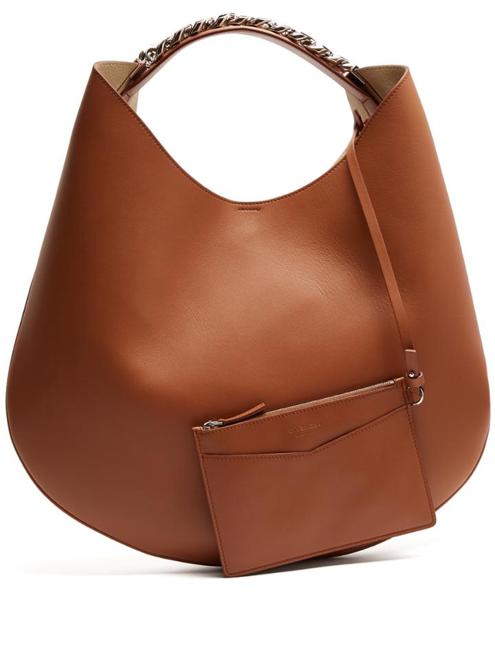 Givenchy Infinity Medium Leather Chain Hobo Bag