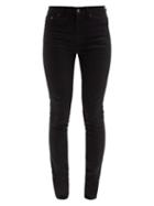 Matchesfashion.com Saint Laurent - Mid Rise Skinny Jeans - Womens - Black