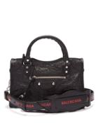 Matchesfashion.com Balenciaga - Classic City Mini Bag - Womens - Black Red