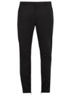Lanvin Zip-hem Wool And Cashmere-blend Trousers