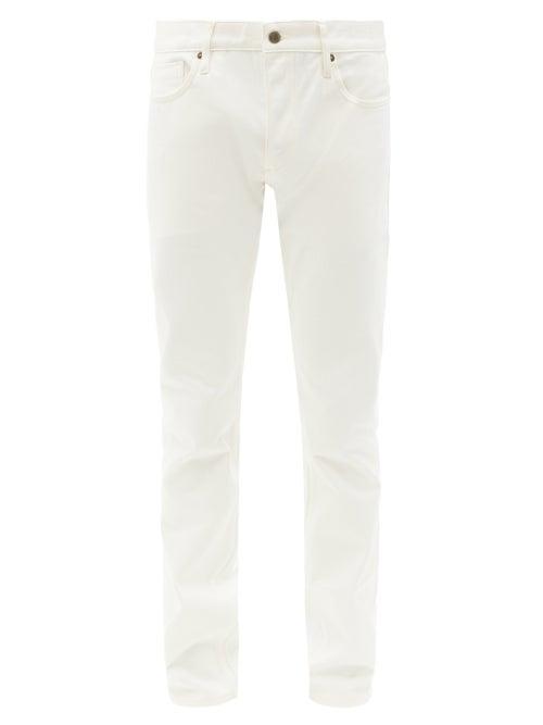 Matchesfashion.com Thom Sweeney - Slim-leg Jeans - Mens - White