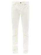 Matchesfashion.com Thom Sweeney - Slim-leg Jeans - Mens - White