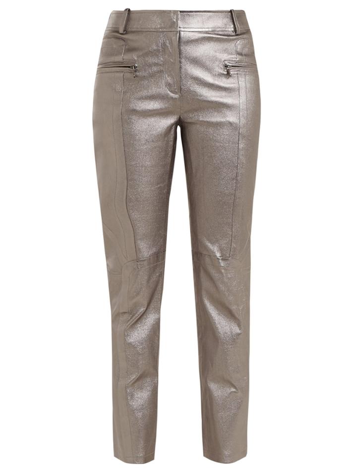 Sies Marjan Louisa Leather Biker Trousers