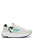 Matchesfashion.com Hi-tec Hts74 - Silver Shadow Rgs Suede And Mesh Trainers - Mens - Beige Multi
