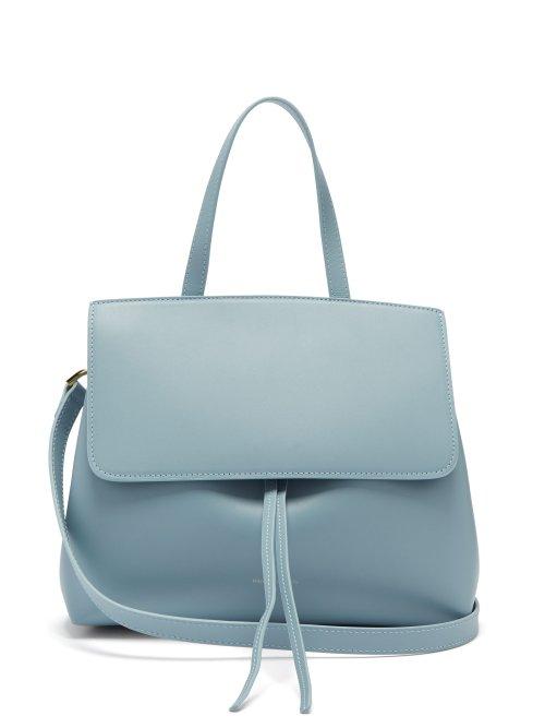 Matchesfashion.com Mansur Gavriel - Mini Lady Leather Cross Body Bag - Womens - Light Grey
