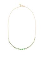 Jade Trau - Maverick Riviera Emerald & 18kt Gold Necklace - Womens - Yellow Gold