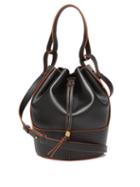 Matchesfashion.com Loewe - Balloon Medium Leather Shoulder Bag - Womens - Black