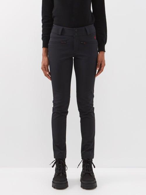 Perfect Moment Ski - Aurora Softshell Skinny Ski Trousers - Womens - Black