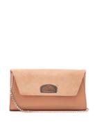 Christian Louboutin Vero Dodat Leather And Suede Clutch