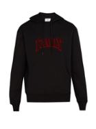 Matchesfashion.com Ami - Family Cotton Hooded Sweatshirt - Mens - Black