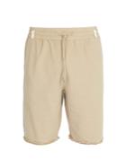 Helmut Lang Distressed Hem Cotton Shorts