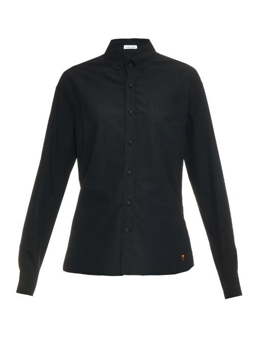 Tomas Maier Button-down Collar Cotton-poplin Shirt