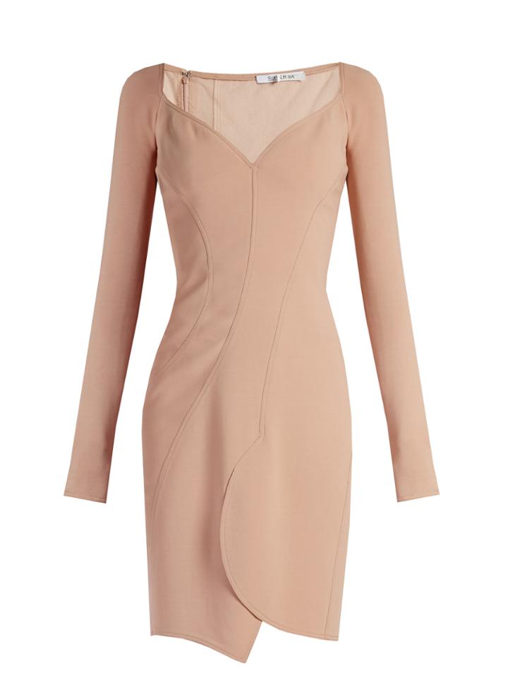 Givenchy Sweetheart-neckline Cady Dress
