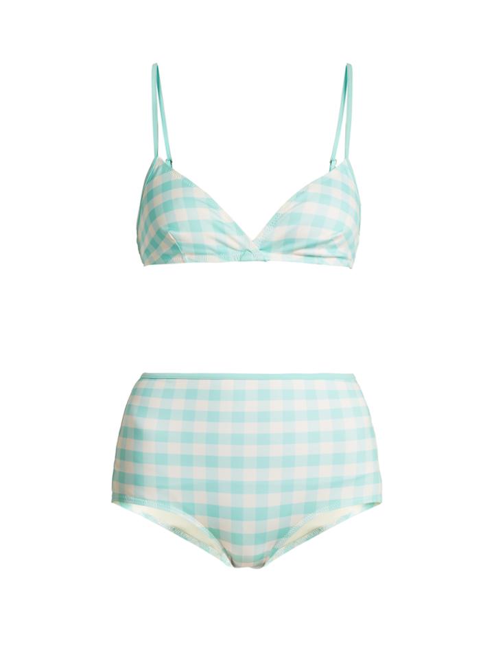 Solid & Striped The Bridgette Gingham Bikini