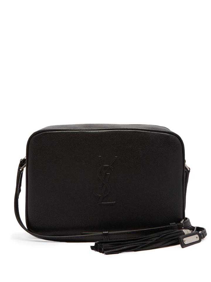 Saint Laurent Lou Monogram Leather Cross-body Bag