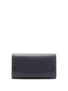 Matchesfashion.com The Row - Lady Leather Wallet - Womens - Navy