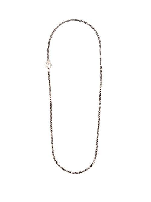 Matchesfashion.com Title Of Work - Sterling Silver Chain Necklace - Mens - Silver