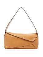 Loewe - Puzzle Leather Shoulder Bag - Womens - Tan