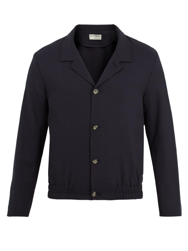 Éditions M.r Single-breasted Notch-lapel Wool Jacket