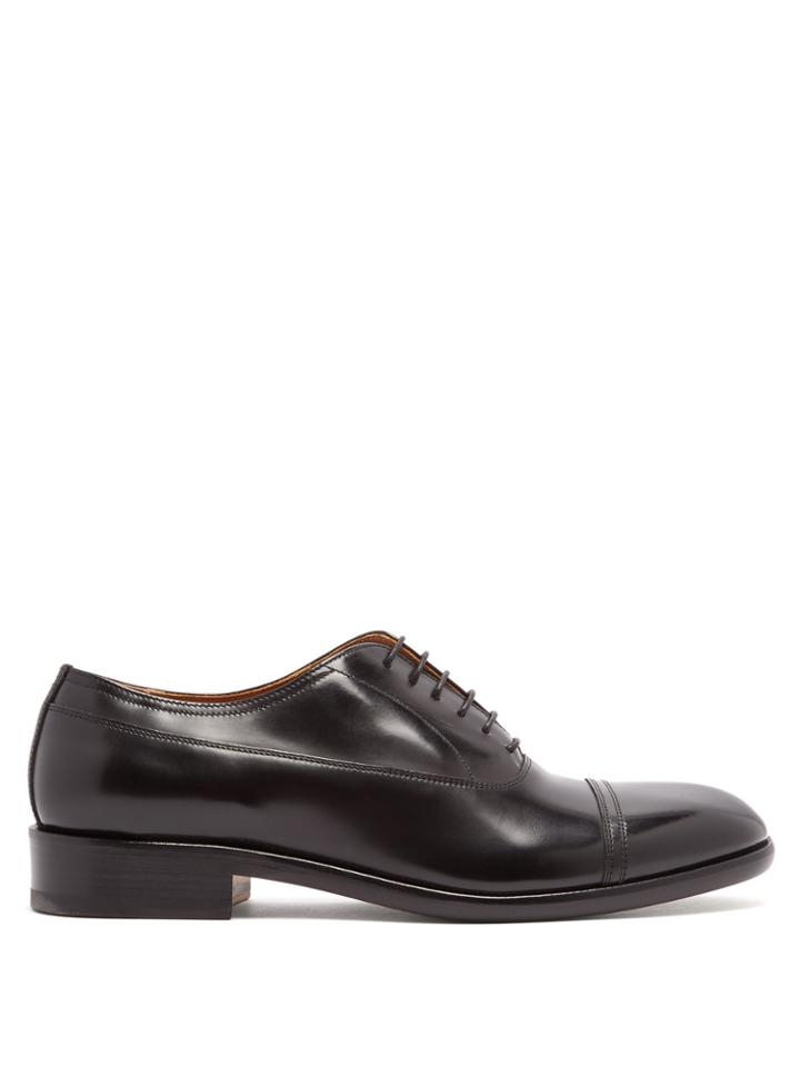 Maison Margiela Toe-cap Stitch Derby Shoes