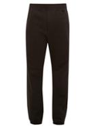 Matchesfashion.com The Row - Olin Cuffed Ankle Cotton Track Pants - Mens - Black