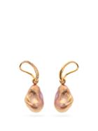 Matchesfashion.com Charlotte Chesnais Fine Jewellery - Slide Diamond, Pearl & 18kt Gold Drop Earrings - Womens - Pearl