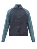 7 Days Active - Aicot Running Jacket - Mens - Blue Multi