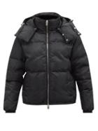 1017 Alyx 9sm - Rollercoaster-buckle Hooded Quilted Jacket - Mens - Black