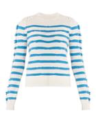 Barrie Breton-striped Cashmere Sweater