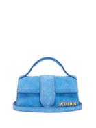 Matchesfashion.com Jacquemus - Bambino Suede Bag - Womens - Blue