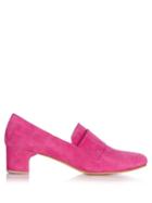 Maryam Nassir Zadeh Melisa Mid-heel Suede Loafers