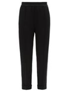 Matchesfashion.com Haider Ackermann - Pleated Cotton Trousers - Womens - Black