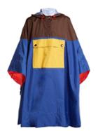 Matchesfashion.com Marni - Colour Block Hooded Poncho - Womens - Blue Multi