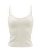 Lisa Yang - Dana Scoop-neck Cashmere Top - Womens - Cream