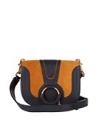 See By Chloé Hana Small Suede And Leather Cross-body Bag